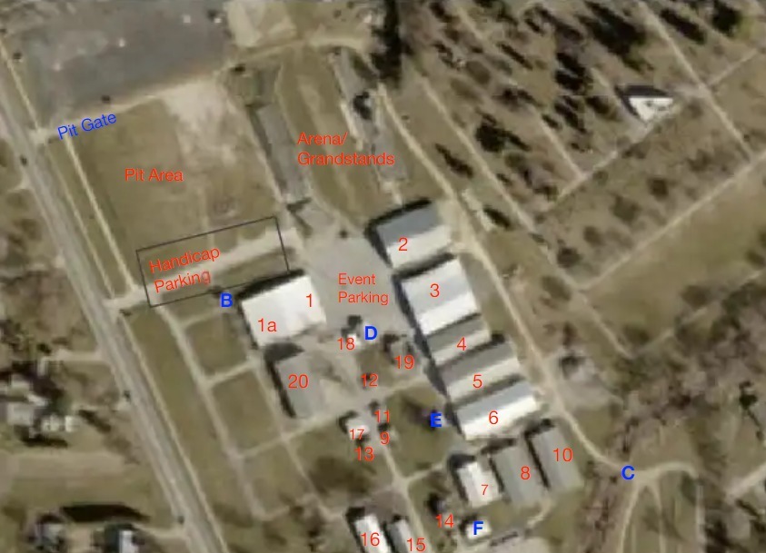 Erie County Fairgrounds Map